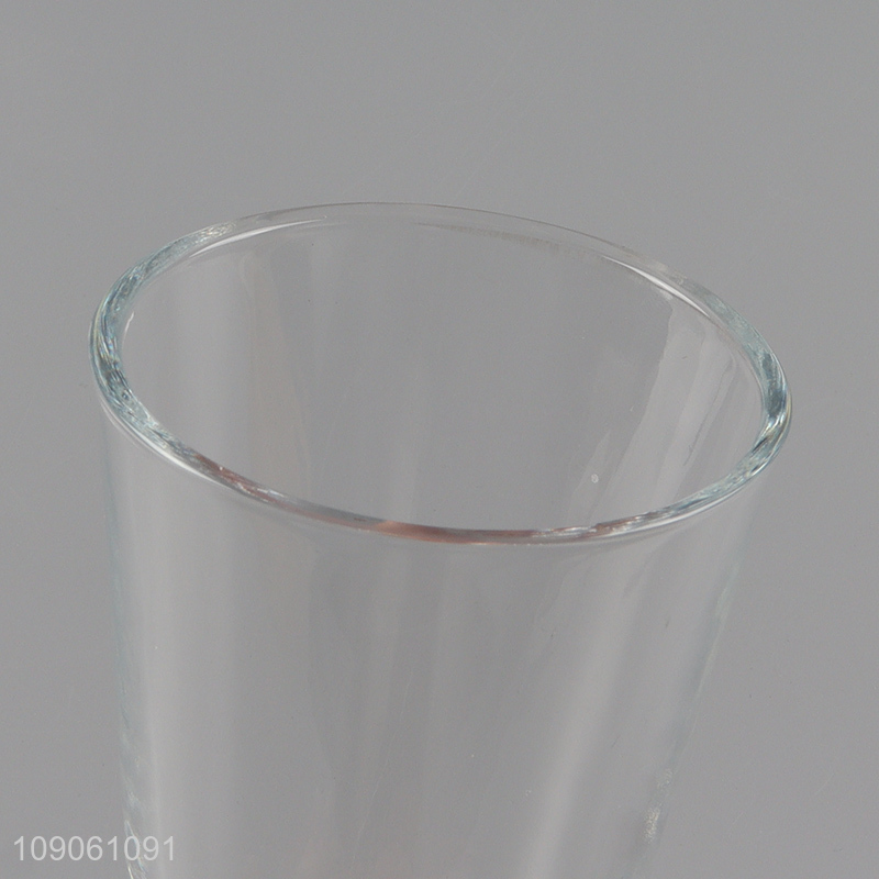 Top selling unbreakable clear glass water mug water drinking cup wholesale