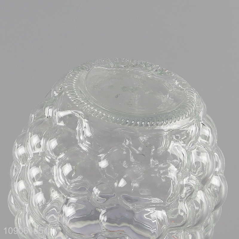 Hot selling home kitchen clear glass sealed jar storage jar with lid