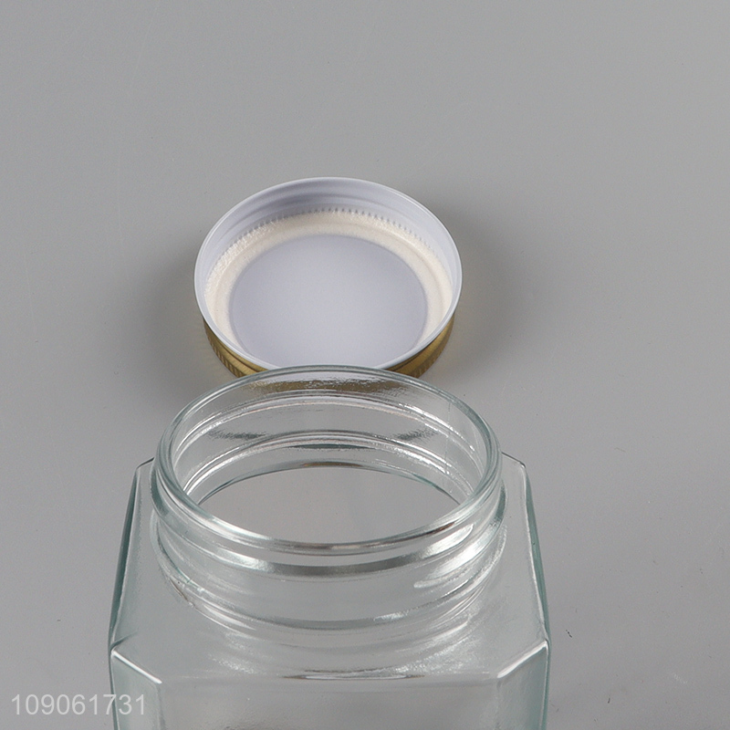 Best selling home kitchen sealed glass storage jar with lid