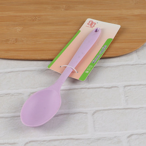 New arrival nylon kitchen utensils purple basting spoon for sale