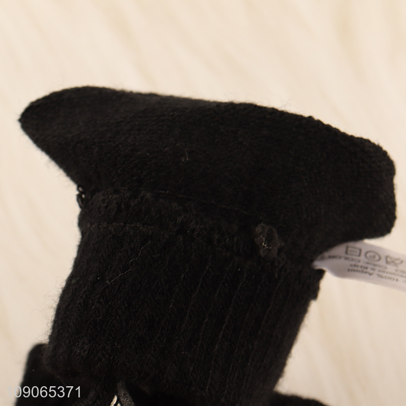 New Product Kids Boys Winter Gloves Soft Elastic Warm Knitted Gloves