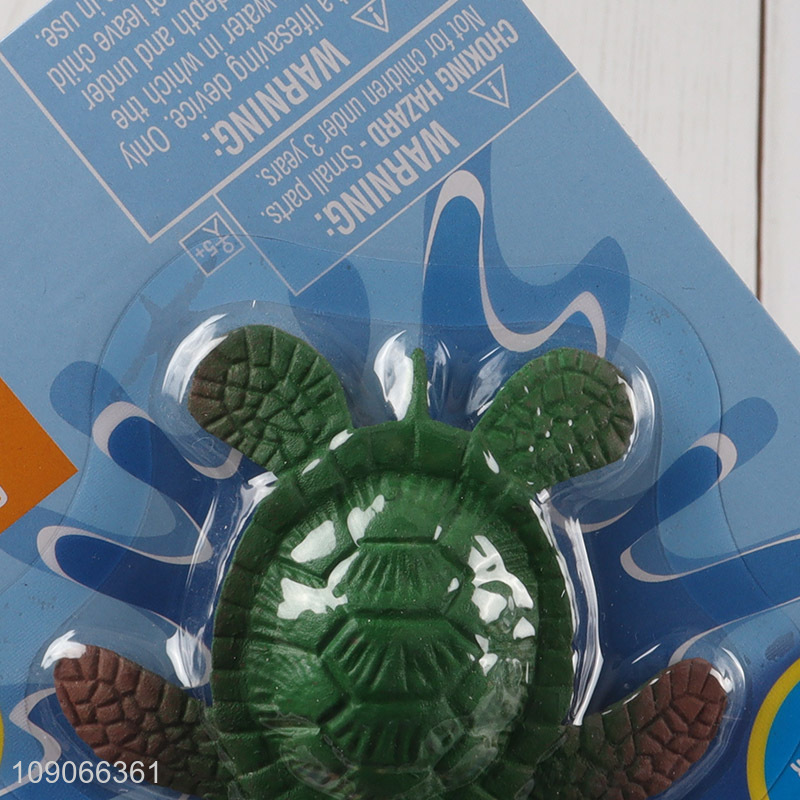 Hot selling sea turtle shape tpr water growing toys