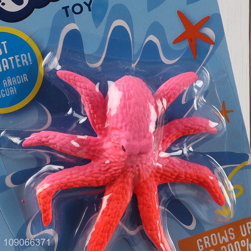 Hot items octopus shape tpr non-toxic water growing toys