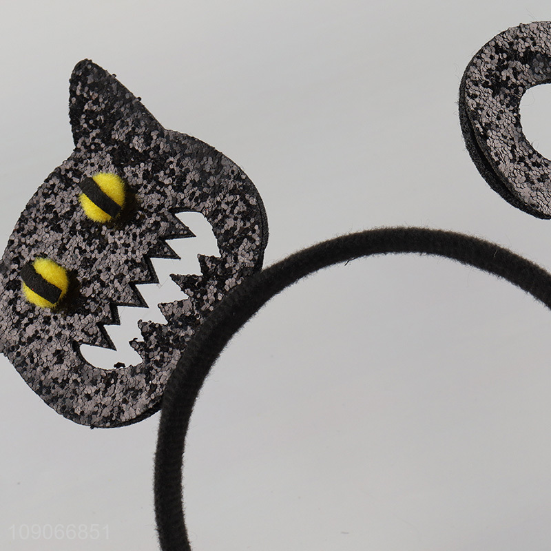 Online Wholesale Halloween Cat Headbands Halloween Hair Hoops