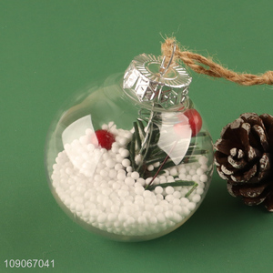 High Quality Christmas Tree Hanging Ornaments Light Bulb Ornaments