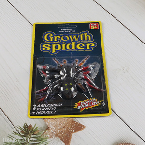 Popular products spider shape creative magic water growing toys