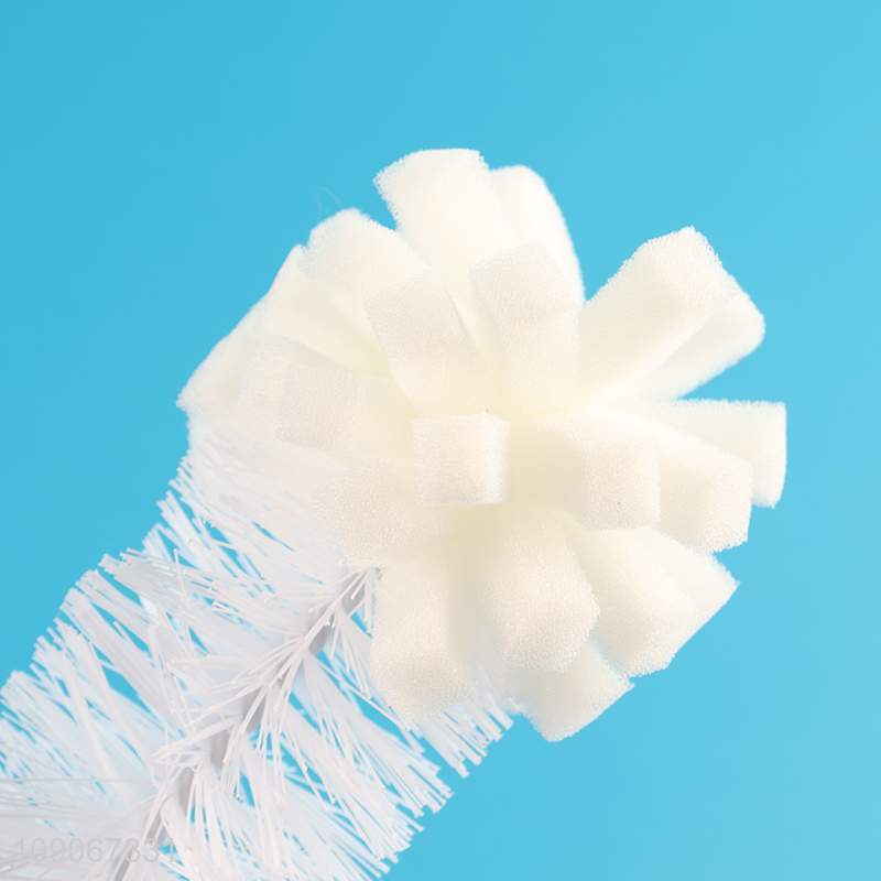 Good Quality Long Handle Sponge Bottle Brush Sponge Cup Brush