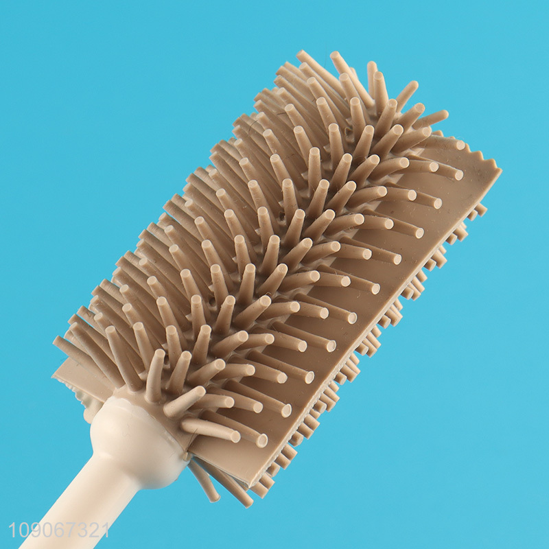 New Product Soft Touch No Scratch BPA Free Silicone Bottle Brush