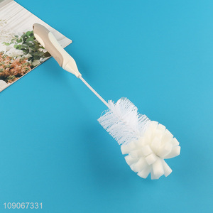 Good Quality Long Handle Sponge Bottle Brush Sponge Cup Brush