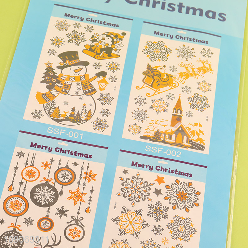 Online wholesale creative Christmas decoration home window sticker