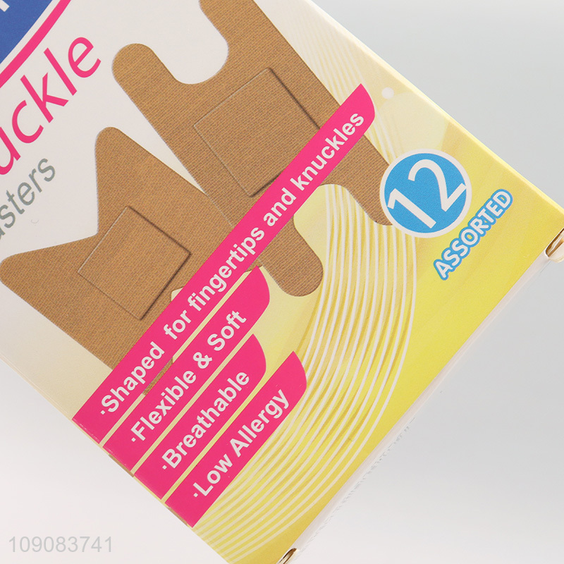 Most popular breathable low allergy soft knuckle plasters first-aid bandage