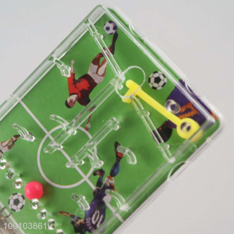 Factory Supply Handheld Mini Football Word Cup Pinball Toy for Kids