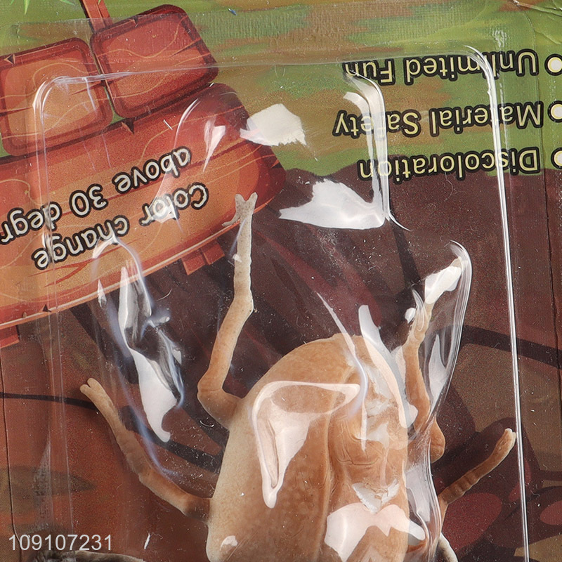 Latest products children beetle model toy color changing toy for sale