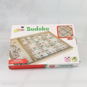 Online Wholesale Wooden Sudoku Puzzle Board Game for Kids and Adults