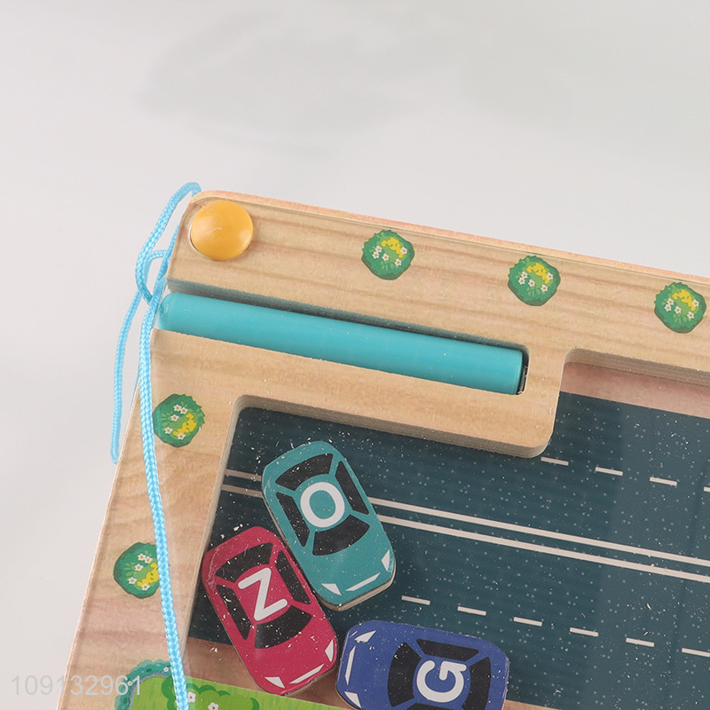 Wholesale Magnetic Alphabet Maze Letter Puzzle Board Learning Toy for Kids