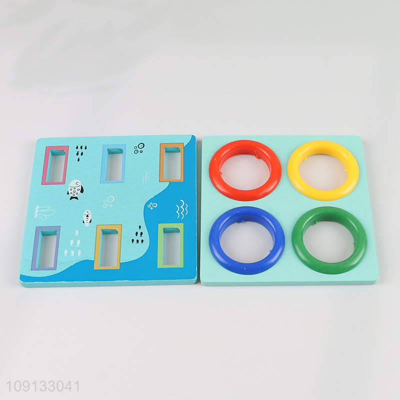 High Quality 5-In-1 Wooden Toys Montessori Toys Educational Learning Toys