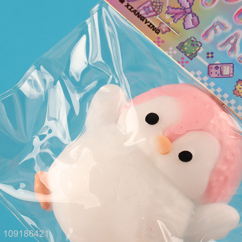 Factory Supply Soft Squishy Toy Kawaii Squeeze Toy for Anxiety Relief