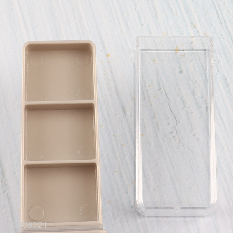 Hot selling portable travel medicine box pill capsule box pill cutter