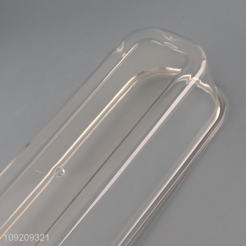 Factory Supply 950mL Clear Stackable Airtight Plastic Food Storage Container