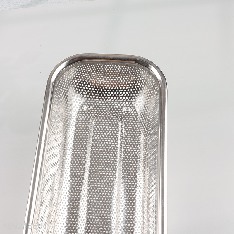 Factory Price Stainless Steel Colander Strainer Chopsticks Storage Basket