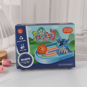 Hot Selling Dinosaur Bowling Set Educational Toy for Kids Boys Girls