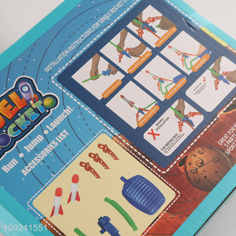 Online Wholesale Rocket Launcher Toy Outdoor Sport Rocket Launcher Toys