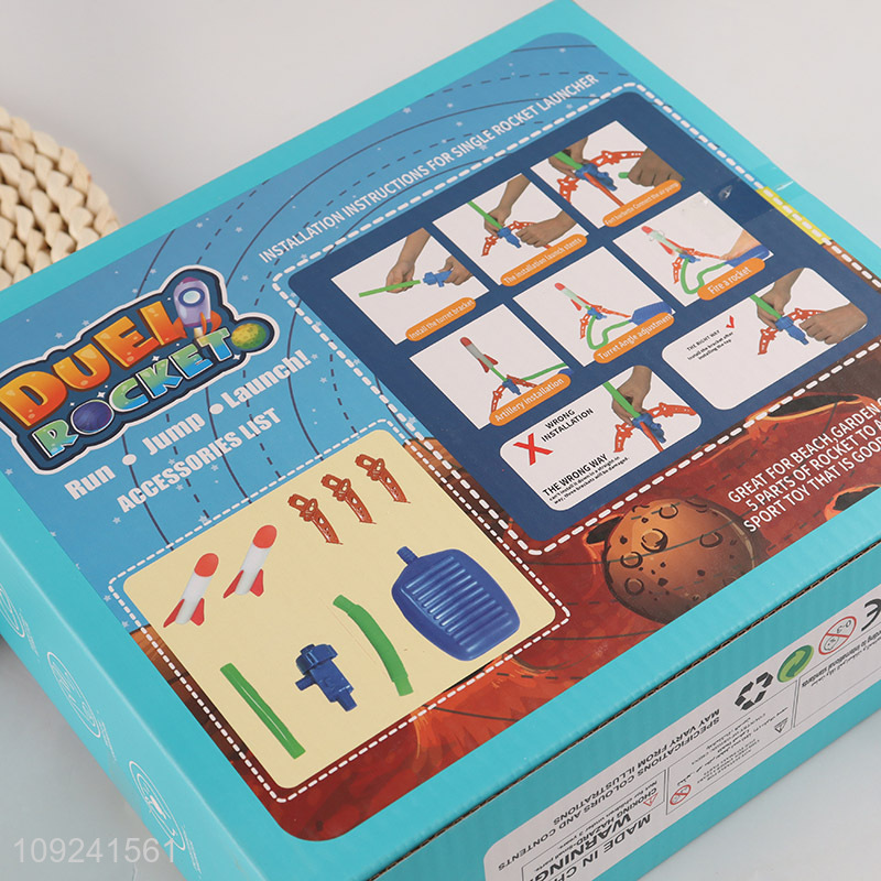 Good Quality Rocket Launcher Toy Outdoor Sport Rocket Launcher Toys