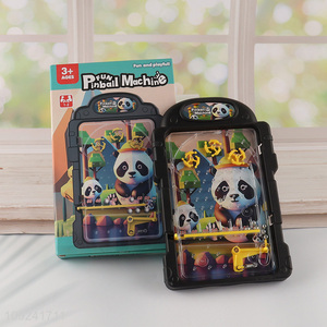 China Imports Mini Pinball Game Cartoon Panda Pinball for Kids Age 3+