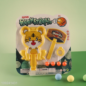 Factory Price Tabletop Basketball Shooting Game Cartoon Tiger Basketball Game