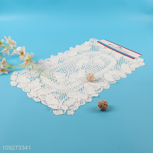 Hot selling hollow anti-slip dinner mat placemat table mats