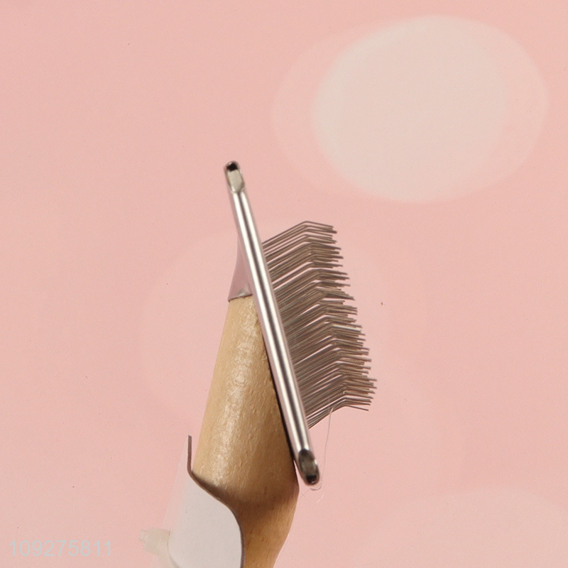 Hot products rectangle pet grooming comb pet brush