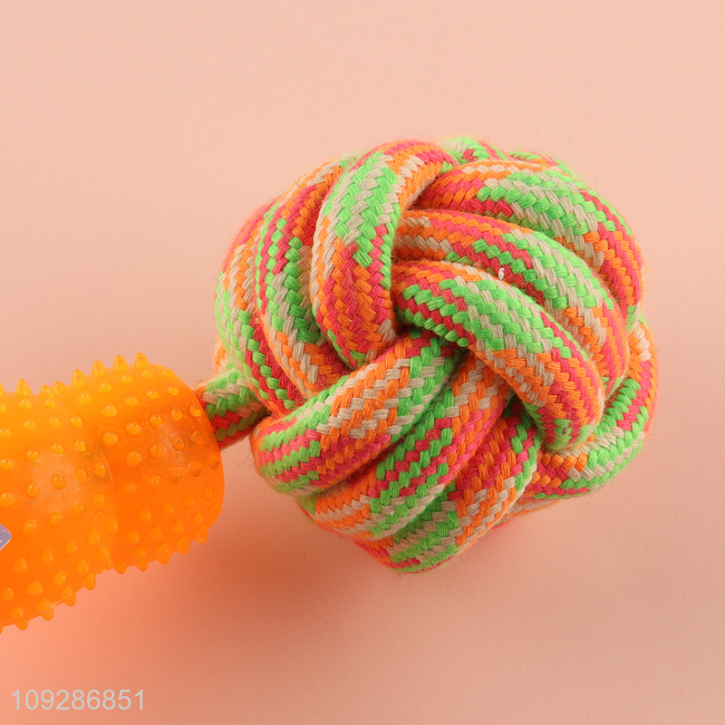 Yiwu market bite-resistant pet chew toys teething toys