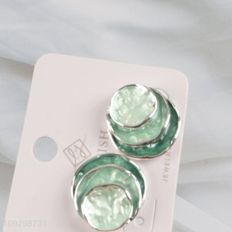 Top quality girls fashion earrings ear studs for sale