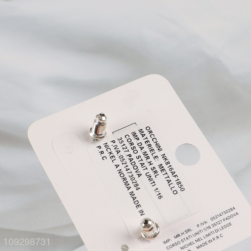 Top quality girls fashion earrings ear studs for sale