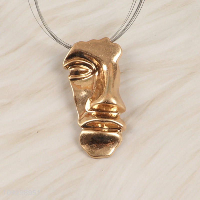 Low price delicate women fashion accessories alloy necklace