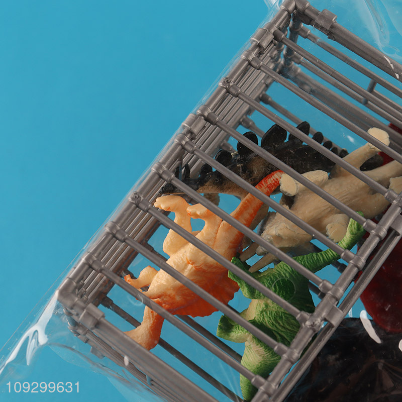 Good sale dinosaur world model toys with cage