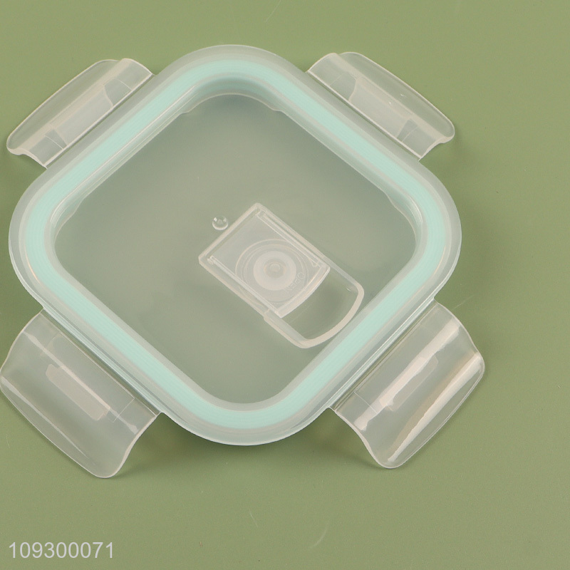 Yiwu market square glass food container preservation box set