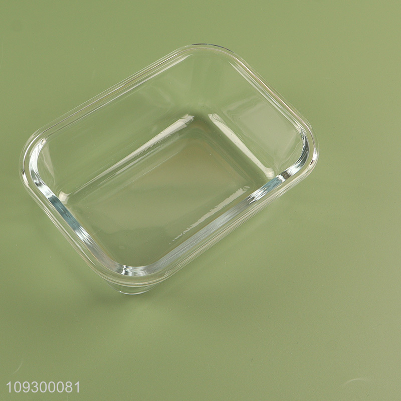 Popular products 3pcs glass food container preservation box set