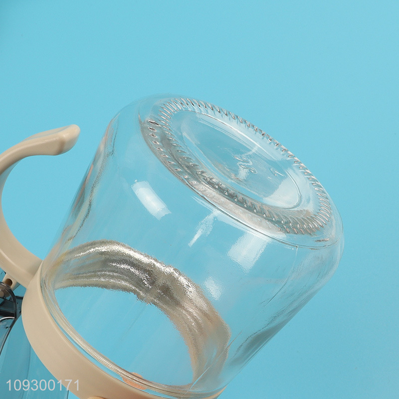 China wholesale kitchen glass condiment jar set