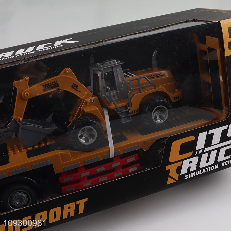 New arrival remote control transport truck toys with lights