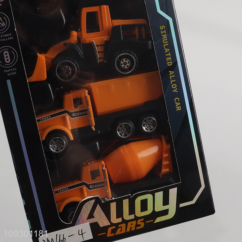 Factory price kids 1：64 alloy slide vehicle toys