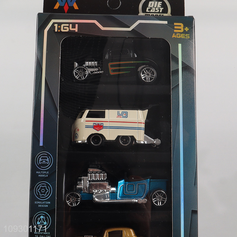 Yiwu market children 1：64 alloy slide vehicle toys