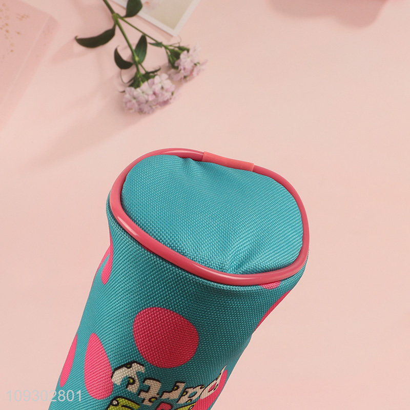 Factory price cartoon printed pencil bag for students