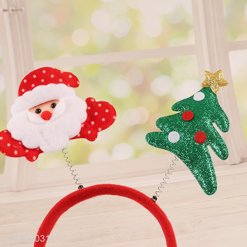 Low price christmas decoration christmas hair hoop hair accessories