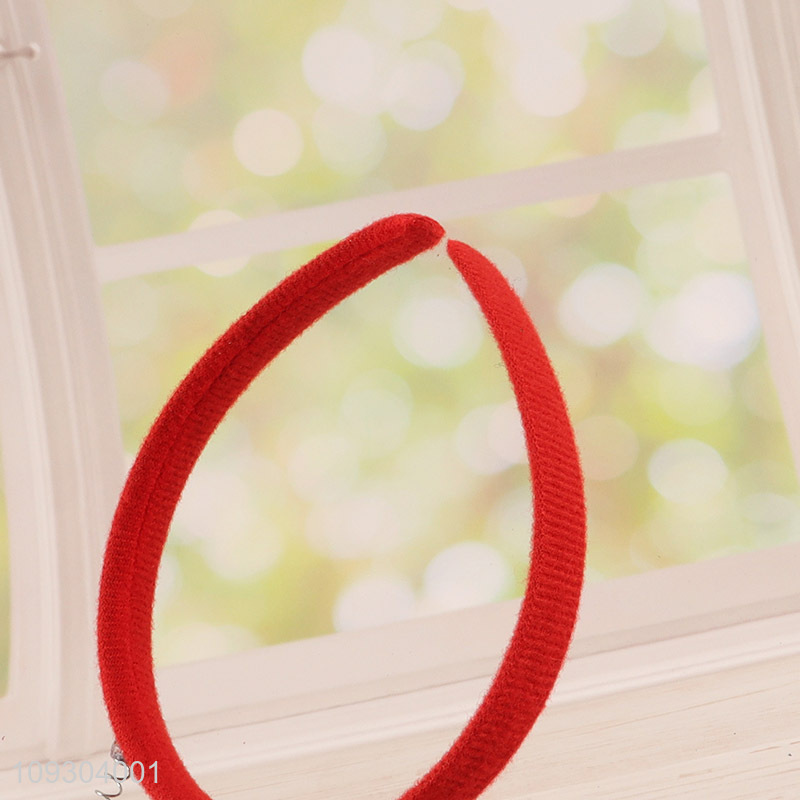 Yiwu market christmas gifts christmas hair hoop hair accessories