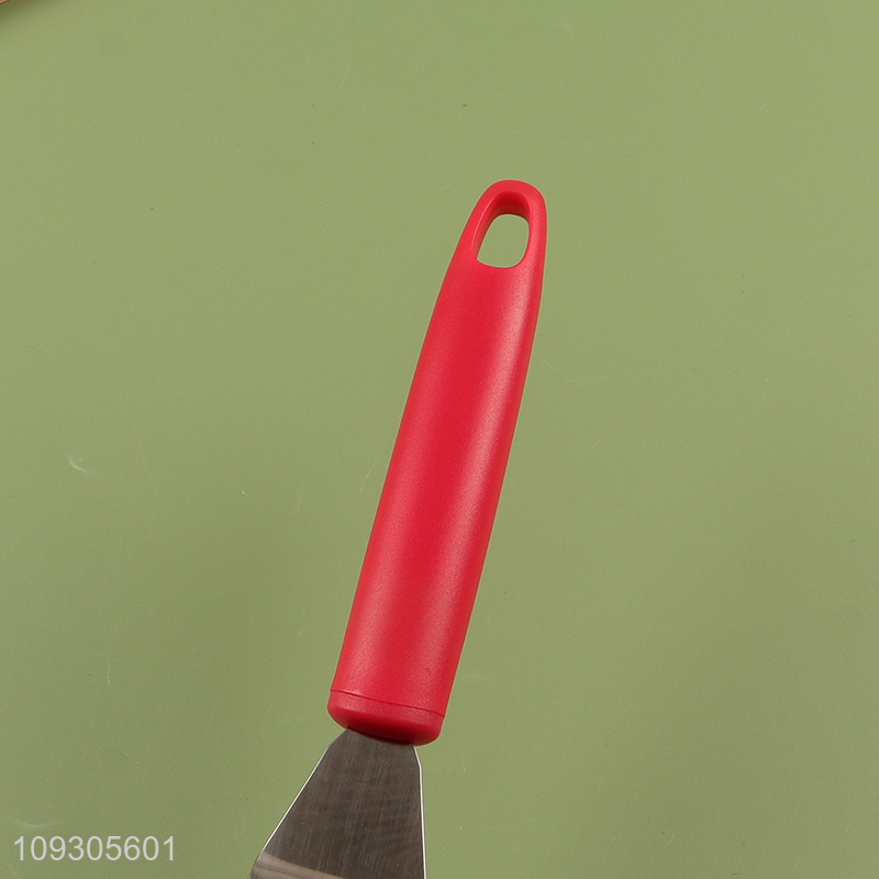 Low price stainless steel pizza shovel with pp handle