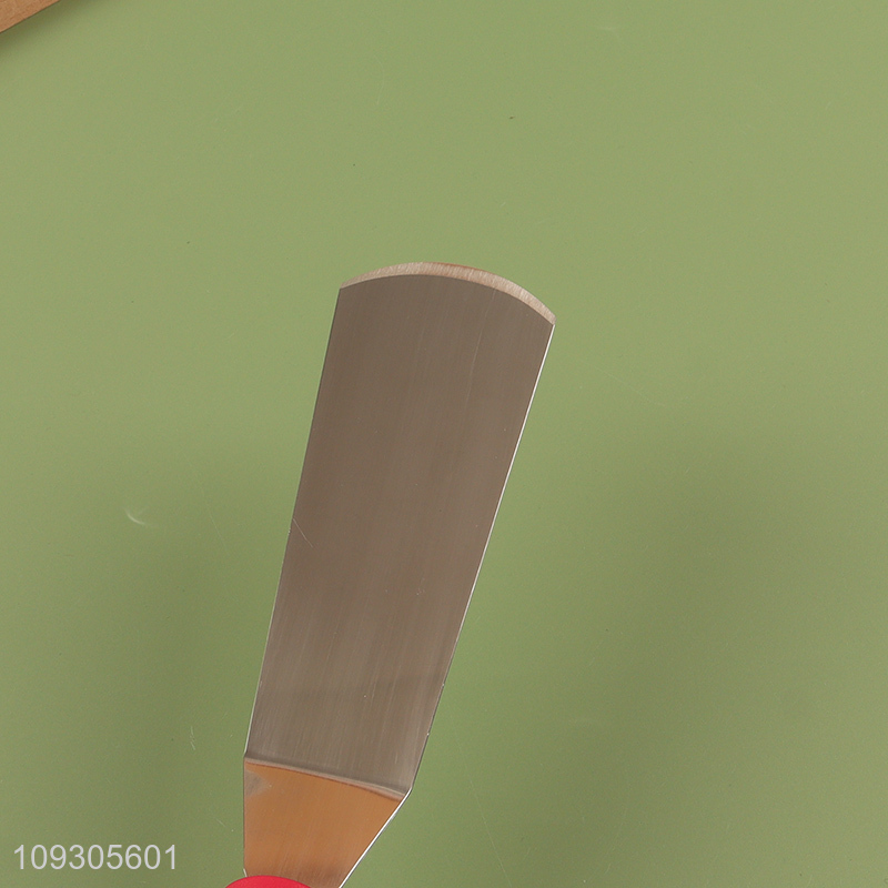 Low price stainless steel pizza shovel with pp handle