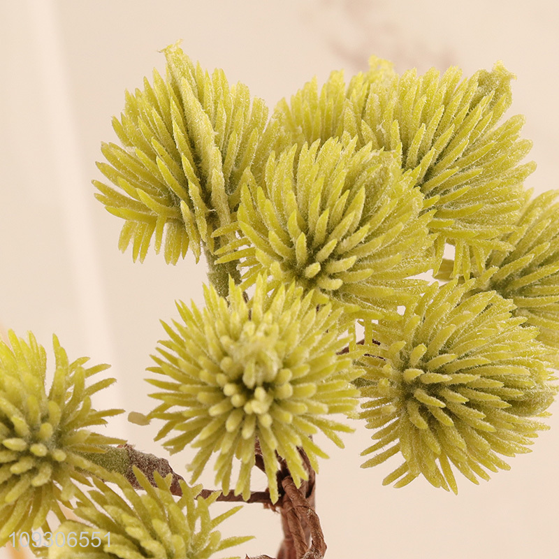 Top sale simulated frost flowers plants indoor decoration