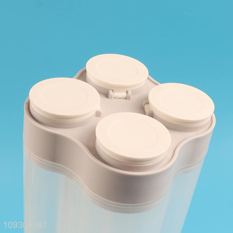 Low price home kitchen sealed storage jar with lid