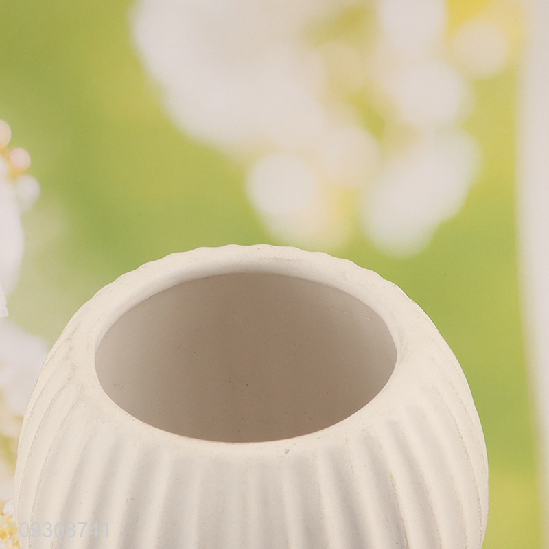 High quality ceramic flower vase hydroponic vase for home decor
